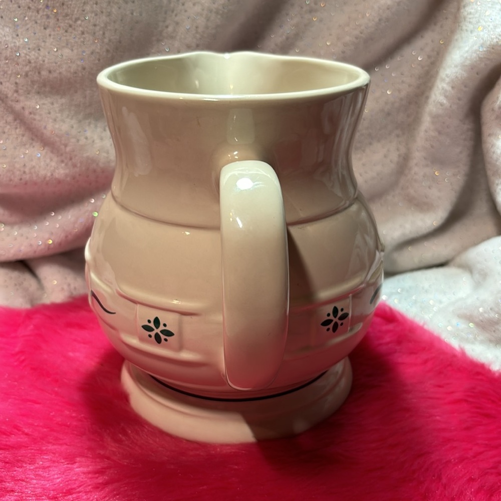Woven Traditions Heritage Green Longaberger Large Milk Pitcher - Picture 3 of 12